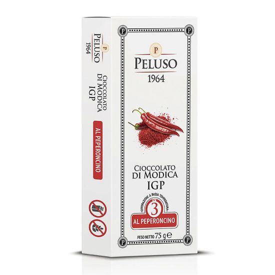 Picture of Modica PGI Chocolate with Chili Pepper 75g