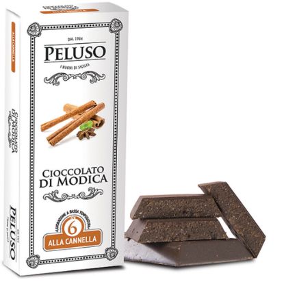 Picture of Modica PGI Chocolate with Cinnamon 75g
