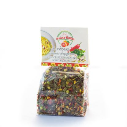 Immagine di Condipasta Pistacchio, aglio, olio e peperoncino 50g