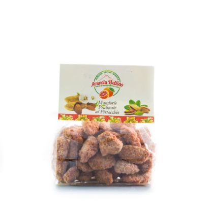 Picture of Pistachio praline almonds 100g