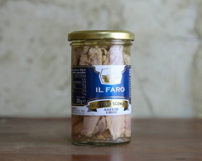 Immagine di Filetti di sgombro in olio di semi di girasole 250g