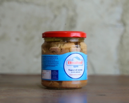 Immagine di Tranci di tonno in olio delicato lavorati a mano 270g